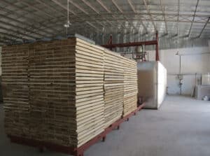 before thermal modification scaled e1740453746887 Thermal Modification kiln lumber before treated in Thermal Modification Kiln