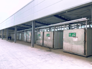hardwood dry kiln projects Thermal Modification kiln 16 Thermal Modification Kiln in a row